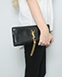 Cassandra Tassel Clutch, other view